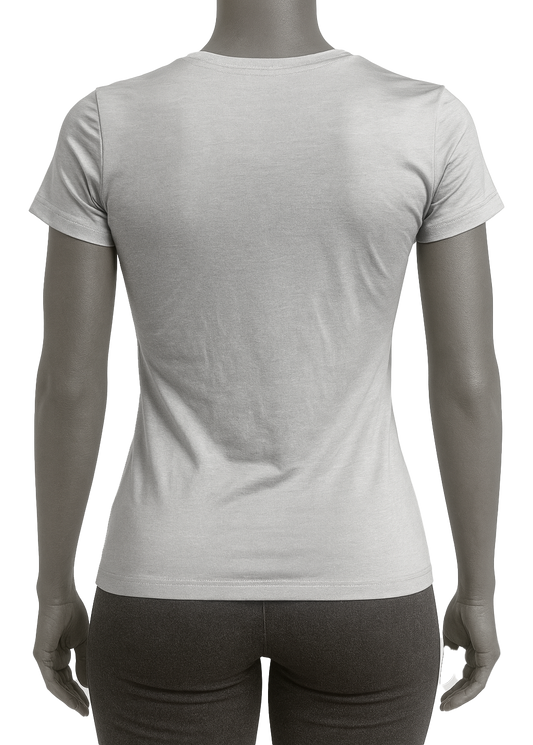 Linear Ladies Heather Gray Shirt