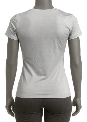 Linear Ladies Heather Gray Shirt
