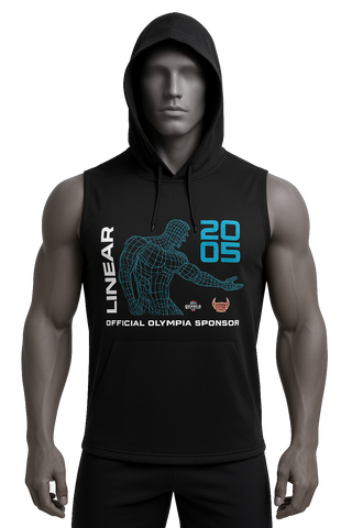 Limited Edition Branded 2025 Olympia Hoodie worn by Olympia Athletes