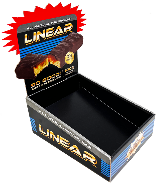 16 Bar Countertop Display Box