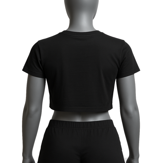 Linear Ladies Crop Top
