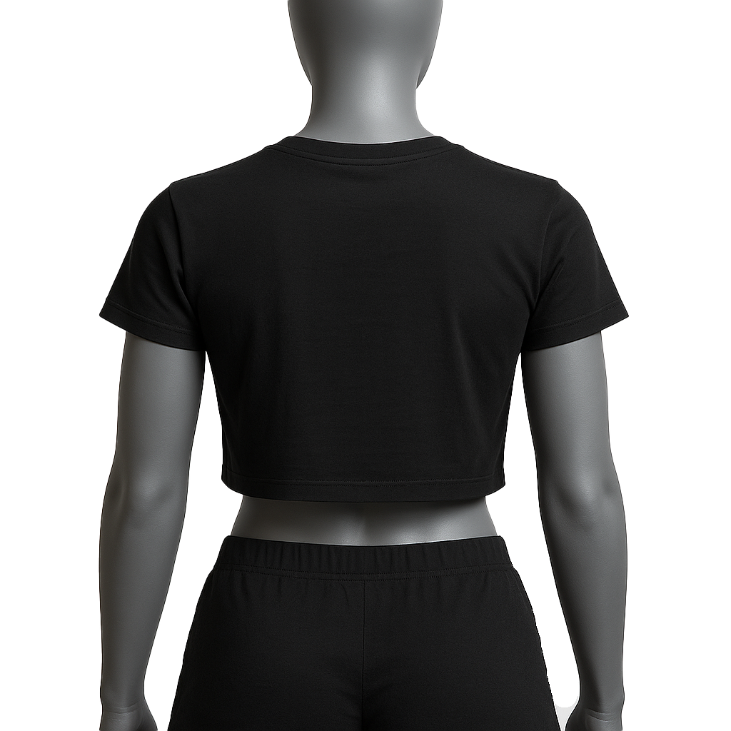 Linear Ladies Crop Top