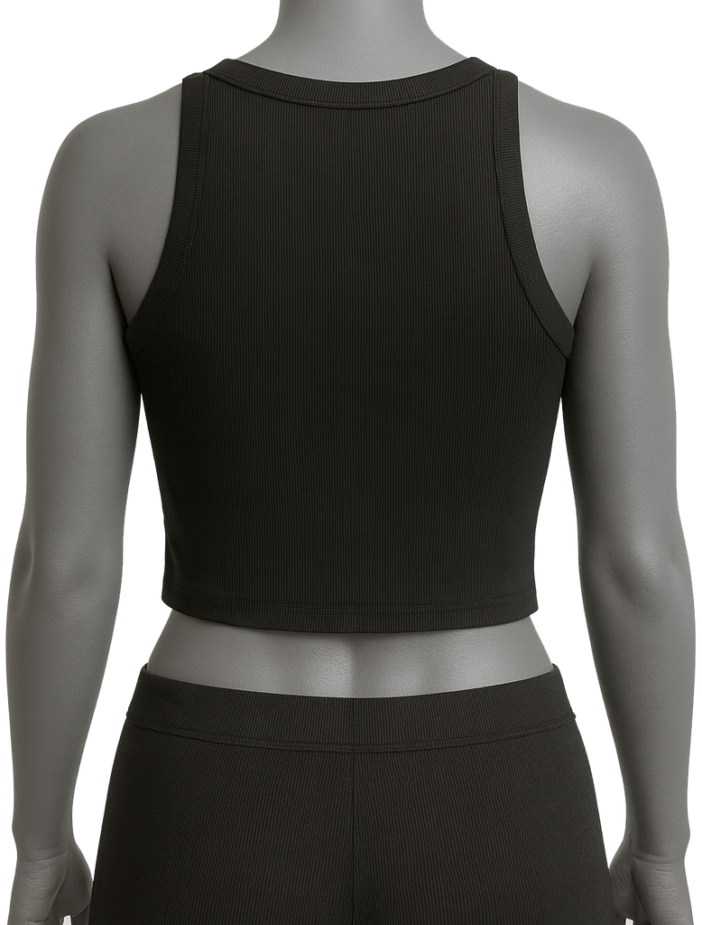 Linear Ladies Tank - Black