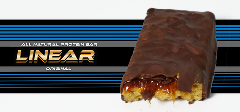 Organic Protein Bar without Seed Oils or Sucralose - Linear Bar