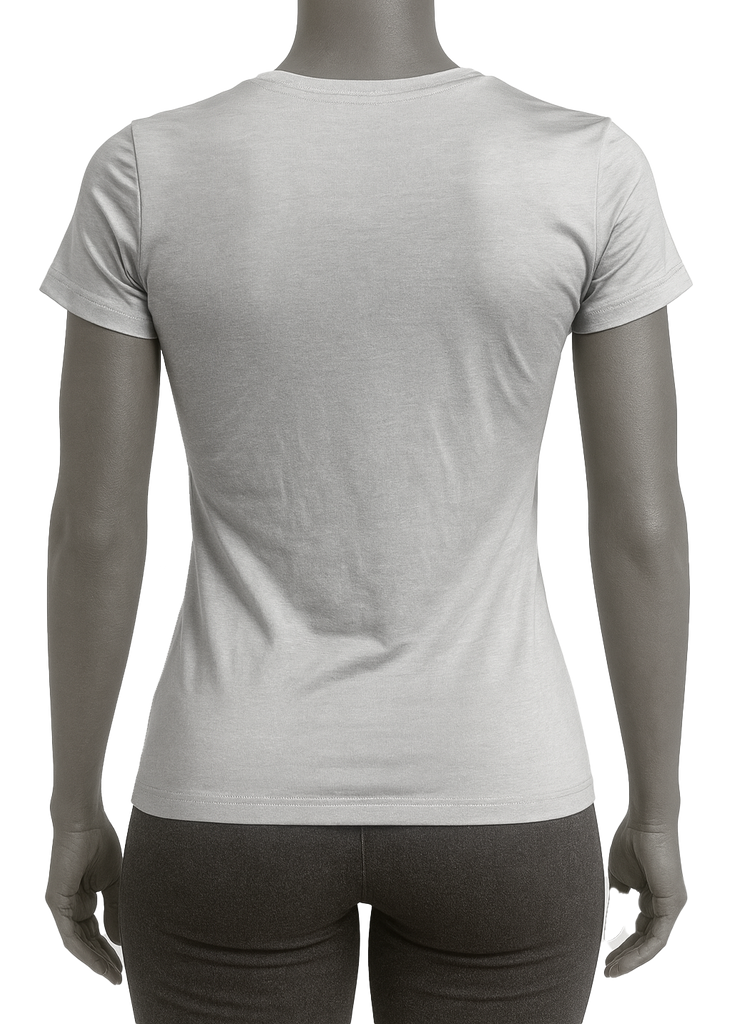 Linear Ladies Heather Gray Shirt