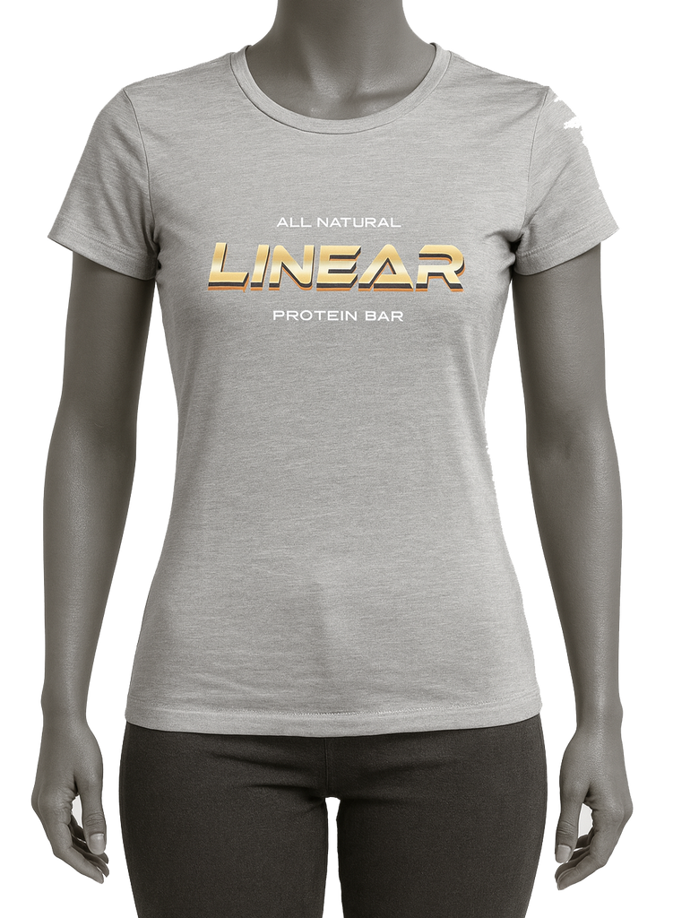 Linear Ladies Heather Gray Shirt