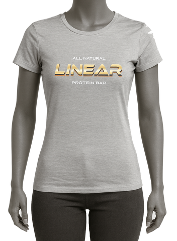 Linear Ladies Heather Gray Shirt