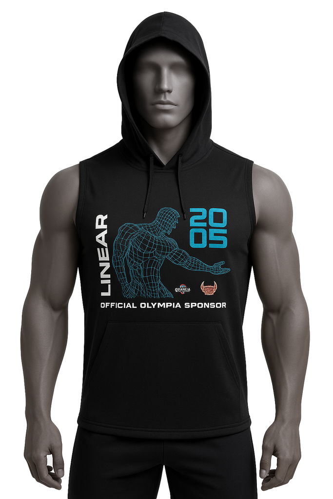 Limited Edition Branded 2025 Olympia Hoodie worn by Olympia Athletes